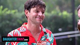 Labor Day BBQ Turns Into Step-Daughter Foursome Orgy Blast - DaughterSwap