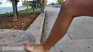 Hairy Micro Bikini Try On In Public