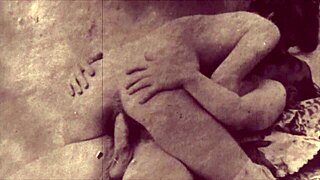 pornostalgia with hairy pussy fucking blowjob clothes ripped vintage undressing striptease 😈