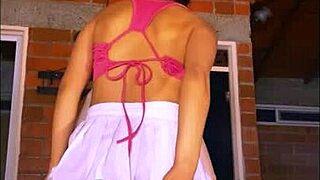 The daring schoolgirl escapes with her boyfriend.