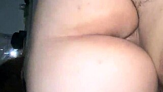 Chubby ass creampie while husband is away