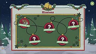 I-I got a secret surprise xmas hentai game ep 1 with naughty elf and sexy santa wife