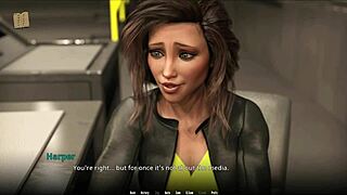 milf with big tits and ass relaxes