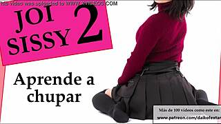 Sissy Feels Excited Learning To Suck