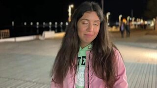 Public Pickup - Daring Guy Convinces Girl for Cash Sex Outdoors