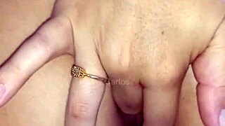 Blonde Slut's Intense Desire For Anal And Cum Inside In Sheer Outfit