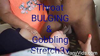 Stretch3x Bulges My Throat in Threesome with Suzeequebbw