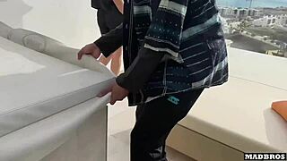 venezuelan wife caught riding another man during visit