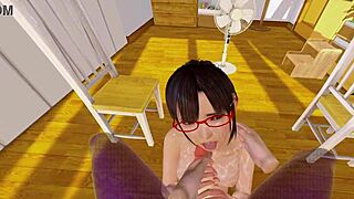 She Sucked Me in Virtual Reality, Feeling So Intense