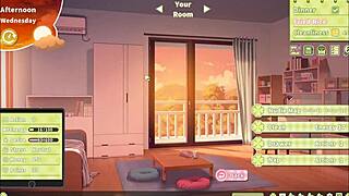 Summer clover in harem hentai game episode 3 as blonde nun