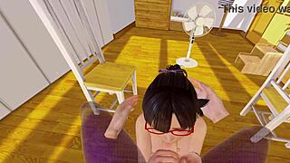 She Sucked Me in Virtual Reality, Feeling So Intense