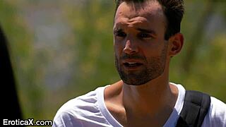 this cute babe from eroticax is teaching a shy guy how to dance 😘