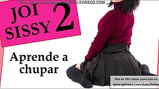 Sissy Feels Excited Learning To Suck