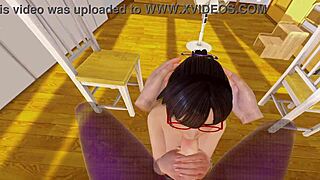 She Sucked Me in Virtual Reality, Feeling So Intense