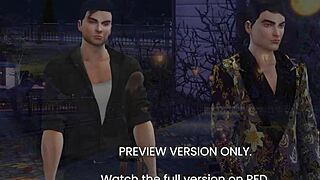 aced it - 3d hentai preview with rough bride scene