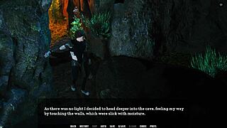 Alien babe fingers herself, craving my big cock in unending void 11!