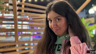 Public Pickup - Daring Guy Convinces Girl for Cash Sex Outdoors