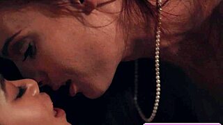 amazing big tit lesbian babes dani jensen and vina sky lick pussy for orgasms 😍💋