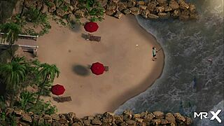 Treasureofnadia shows a smart girl getting banged on the beach.