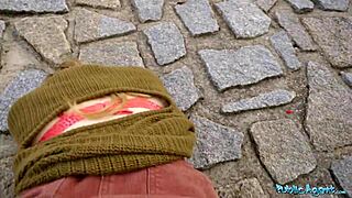 Public Agent Nicole Rae’s BIG TITS Suck BIG DICK in POV!