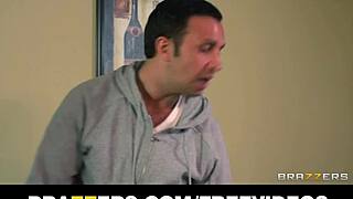 i massaged the busty blonde milf with oil and it got sweaty