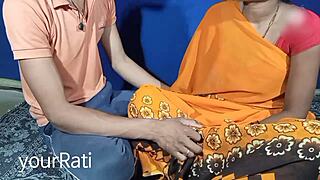 Indian Bhabhi Begs for Intense Back Massage with Deep Fingering.