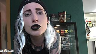 exhibitionism challenge with lou nesbit and lia louise in femdom contest.