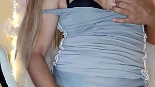 i'm touching myself nicely as a transexual, feeling so good.