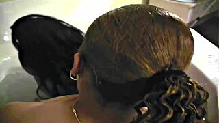 Candy and sexy diva in lesbian pussy lick