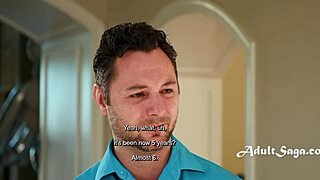 Masseuse Charlotte Sins Oils Up Ex-Husband Brad Sterling For Erotic Rub