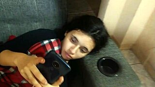 This is just a quick blowjob from a young amateur girl.