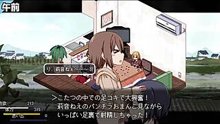 Anime and hentai game with winter theme