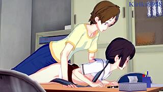 Hanako honda and chisato higuchi get into wild futanari action