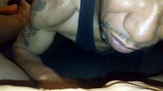 Ebony BBW Begs for Pussy Eating