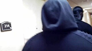 Thick Layla Red with Big Booty Gets Cum in Mouth from Big Black Cock!