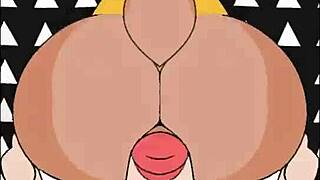 Noelle Holiday Rides Monster Cock in Game