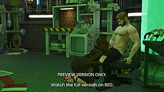 Peggy's Naughty Affair In 3D Hentai Preview, Teasing American Anime Sex