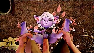 rough yordle action in hd with deepthroat and creampie