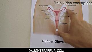 hey stepdaddy, wanna teach teen leia rae some biology?