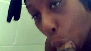 Harley Passionately Loves Blowing Big Black Cock With Saliva And Deepthroat Gagging