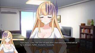 Aya breaks her promise with a monster cock in this hentai