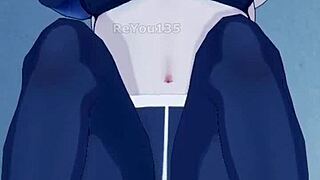 Original Character New Employee in Hentai Game