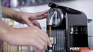 Holy crap! Busty Liya Silver rides co-worker’s monster cock like crazy!