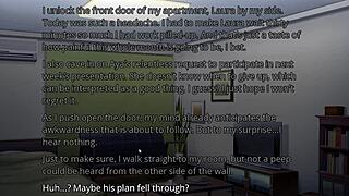 Aya breaks her promise with a monster cock in this hentai