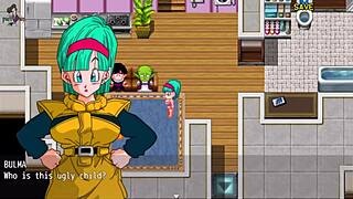 bulma's thrilling adventure with monster in episode 2