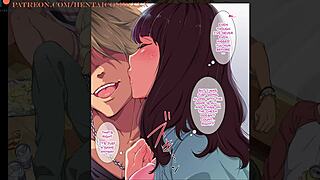 is that monster cock too big for petite girl in group blowjob?