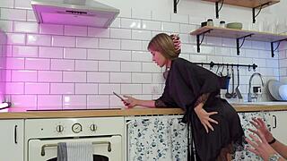 fucker shoved his huge cock in the bitch's ass instead of the anal plug sheer