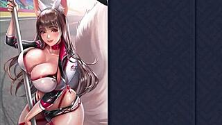 in ep1, racer girl mikami teases with her big tits in this hentai anime.