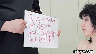 sexy cutie taken to butt hole asylum for ass licking anal and ass to mouth