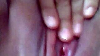 Experiencing a delicious orgasm sensation